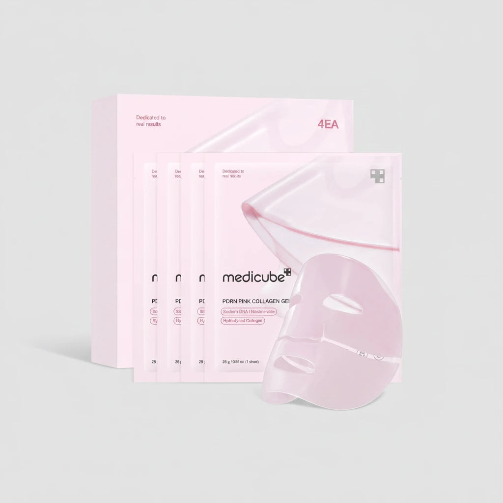 PDRN Pink Collagen Gel Mask (x4)